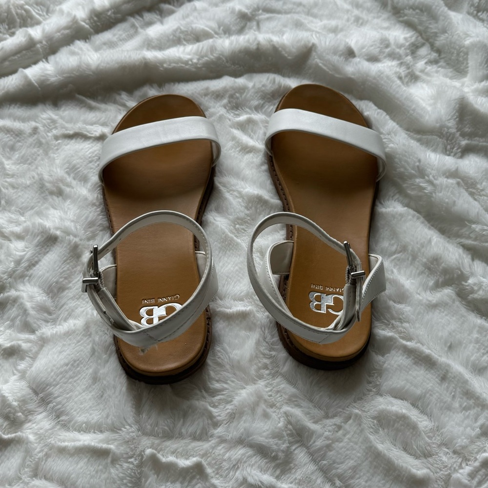 White Sandals by Giani Bernini
